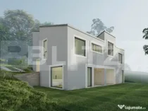 Exclusiv! Casa cuplata,114 mp utili, 250 mp teren, panorama,