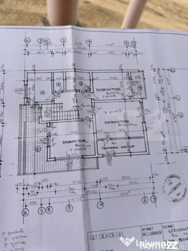 Casă de vânzare la roșu,500 mp utili potențial Unic, loc - Dej (Cluj)