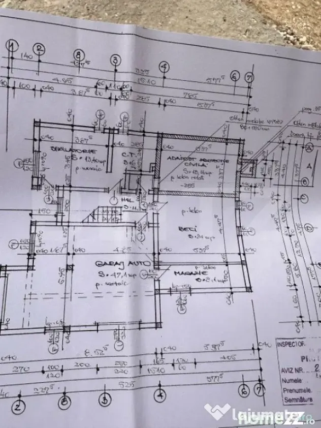 Casă de vânzare la roșu,500 mp utili potențial Unic, loc - Dej (Cluj)