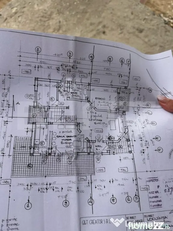 Casă de vânzare la roșu,500 mp utili potențial Unic, loc - Dej (Cluj)
