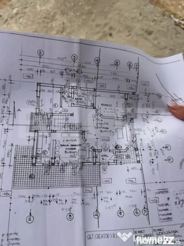 Casă de vânzare la roșu,500 mp utili potențial Unic, loc - Dej (Cluj)