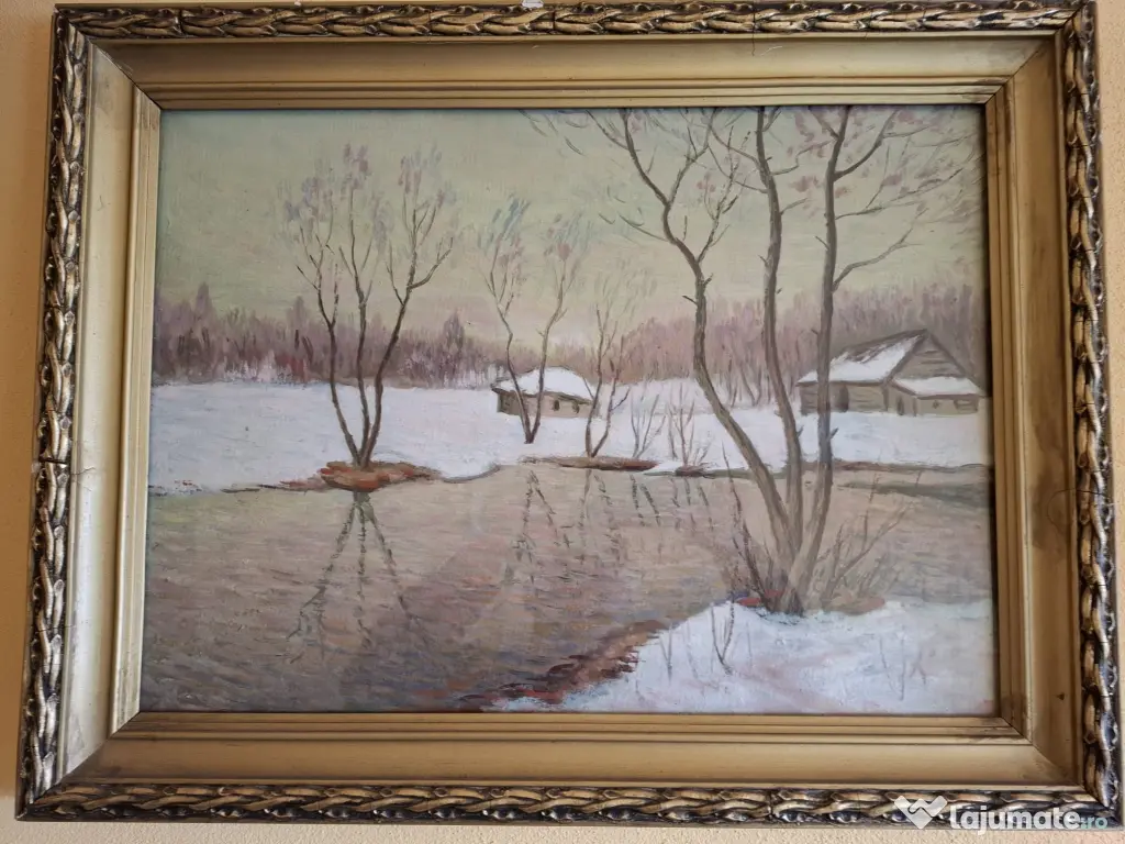 Tablou Pictura in ulei pe carton