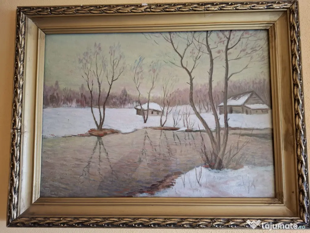 Tablou Pictura in ulei pe carton