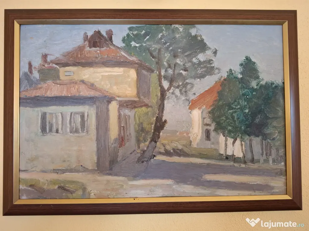 Tablou Pictura in ulei pe carton