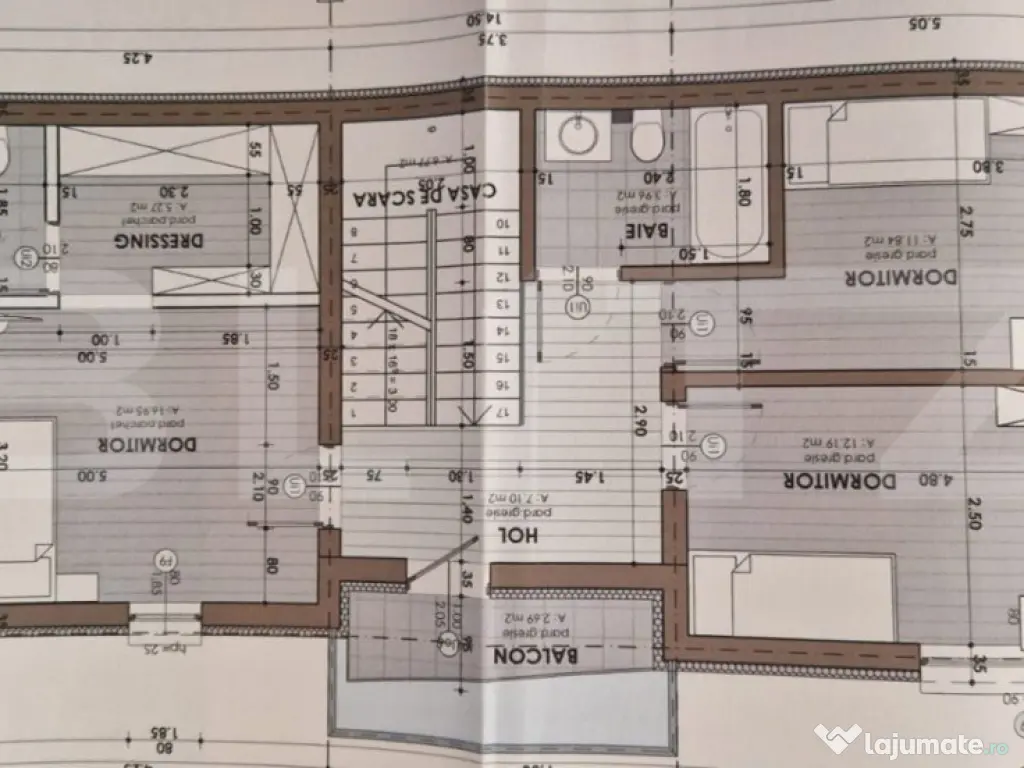 Casa individuala , 500 mp teren, 140 mp utili, Cartierul Ma