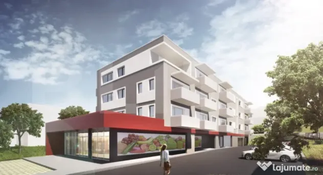 Ansamblu NOU! Apartament 52mp, 2 camere, deco, balcon 5,6. z