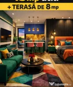 Zero Comision! Apartament studio, 1 Terasa, Loc de Parcare I