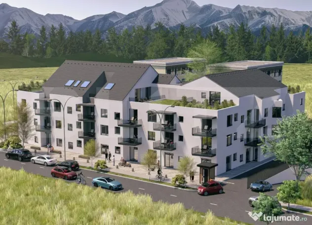 Apartament de vanzare, cu 3 camere, 72 mp + 10.7 balcon, zon
