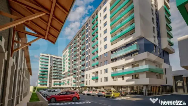 Apartament 2 camere, 52.3 mp, zona Tatarasi - Iasi (Iasi)