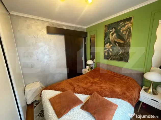 Apartament de 2 camere, etaj intermediar, 42 mp, zona Pacura