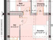 Penthouse cu scara interioara deosebita, 3 camere si 2 bai langa Lidl. 