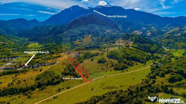 Teren Rasnov, Valea Panicelului 4253mp, izvor pe teren
