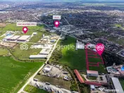 Teren cu PUZ in Arad, servicii, industrie, depozitare 8.3... 