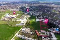 Teren cu PUZ in Arad, servicii, industrie, depozitare 8.3...