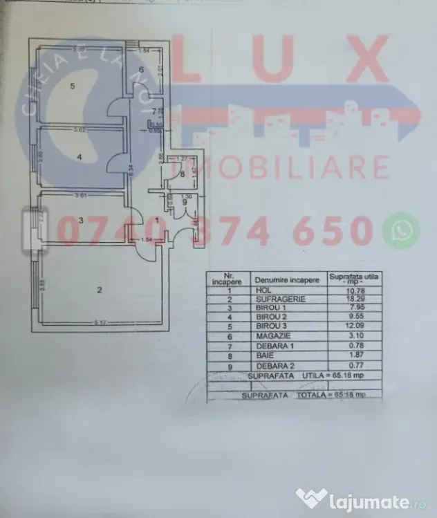 ID 8245 DE ÎNCHIRIAT - Spațiu comercial sau locativ
