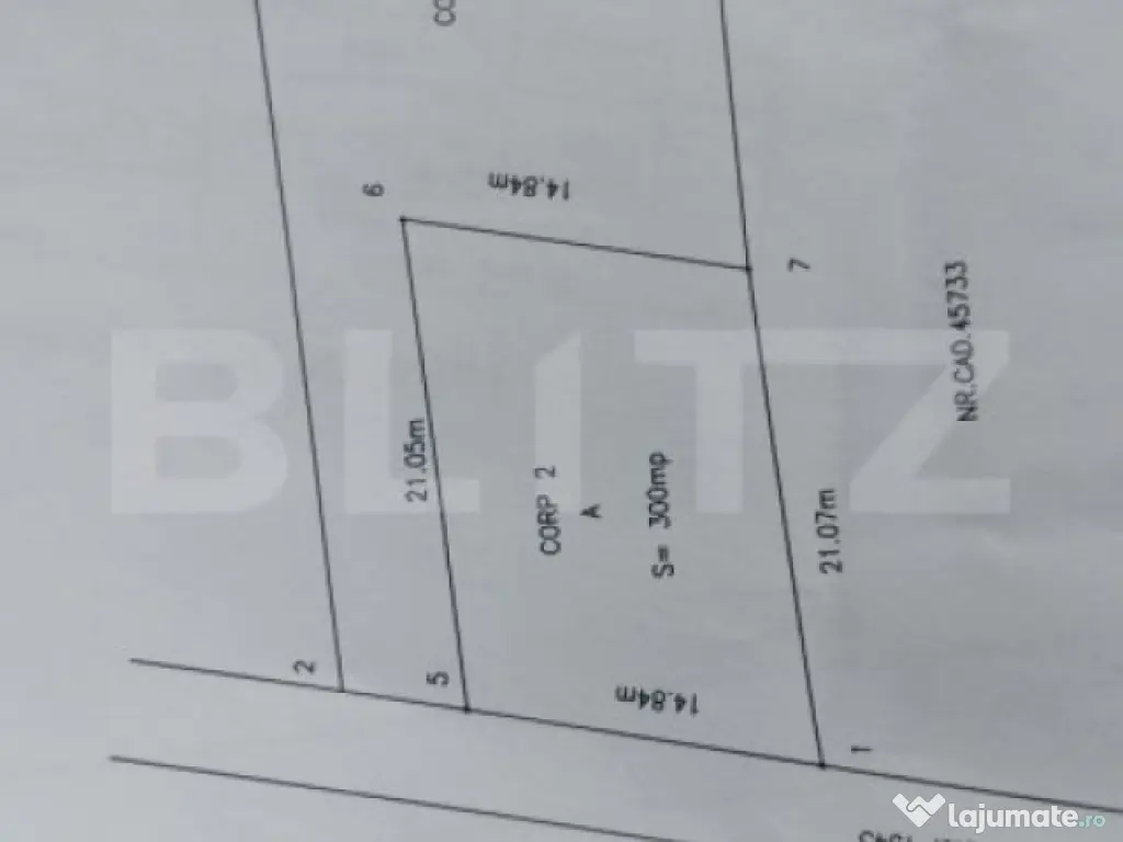 Teren intravilan, 811 mp, zona Jieni