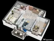 Apartament NOU LA CHEIE cu 2 camere de vânzare Selimbar 