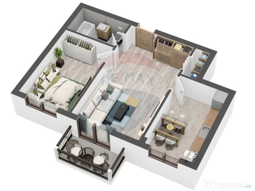 Apartament NOU LA CHEIE cu 2 camere de vânzare Selimbar