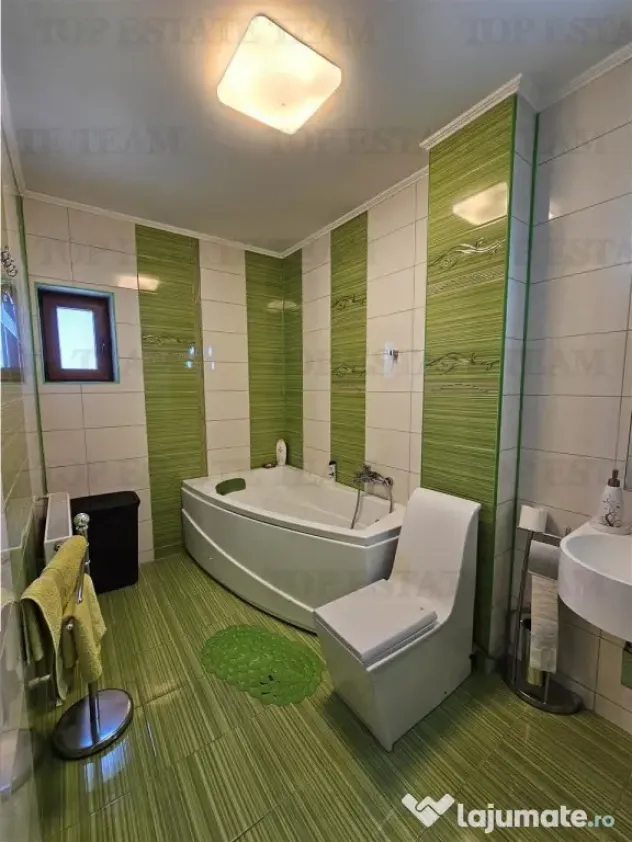 Vila lux 5 camere cu gradina superba centru Domnesti