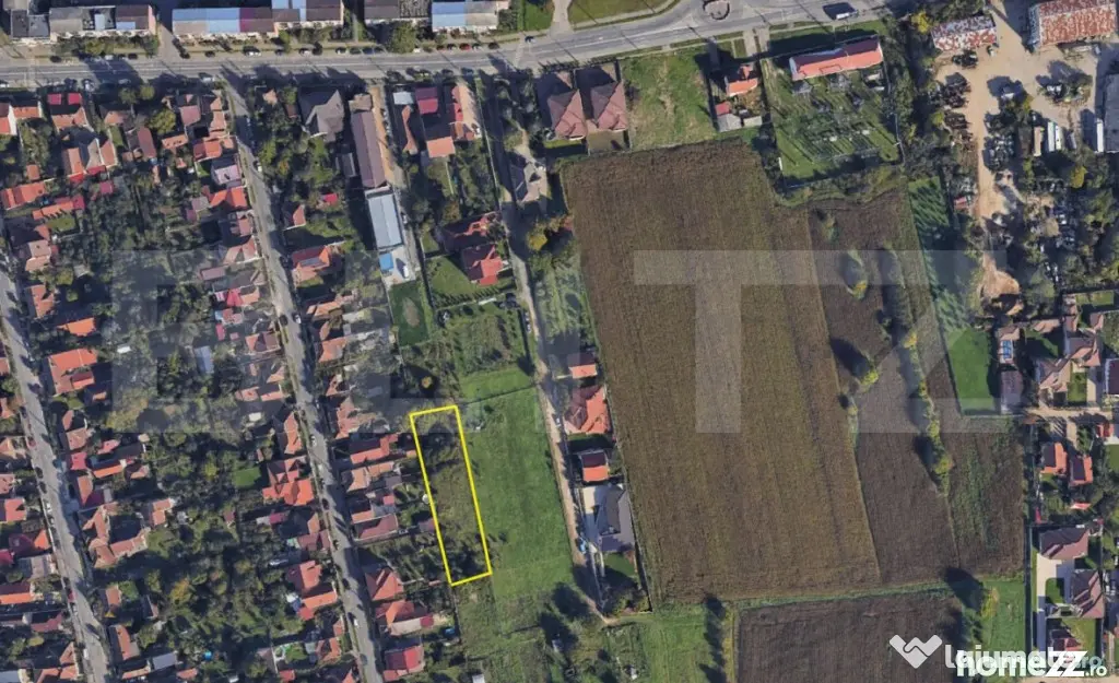 Teren intravilan, de vanzare, 1017 mp, zona Păulești - Satu Mare (Satu-Mare)