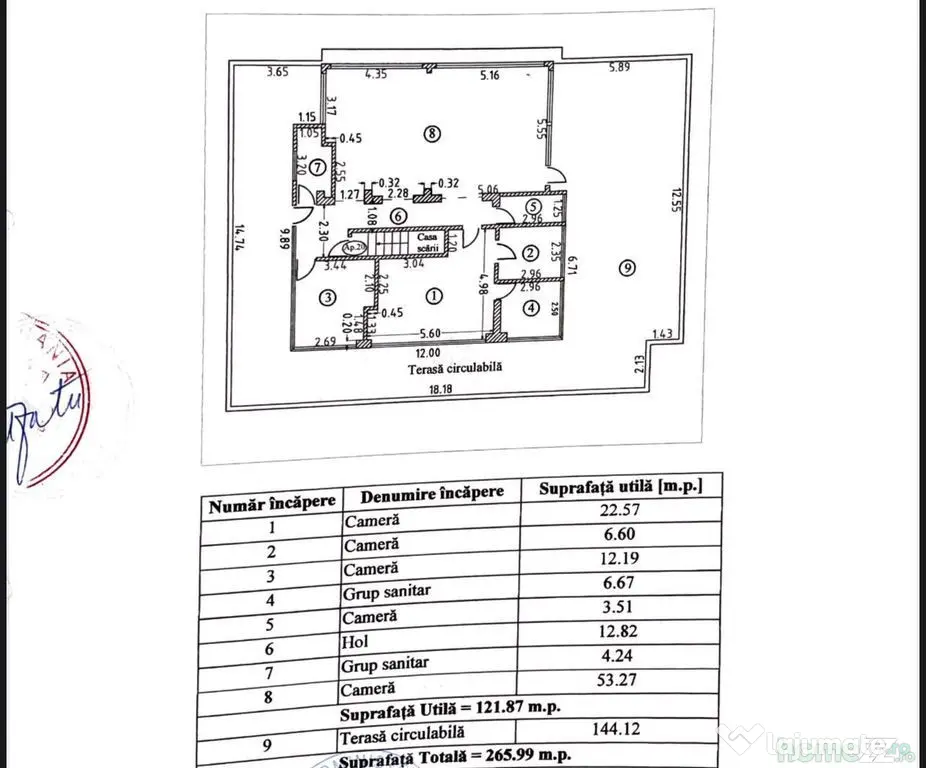 Apartament 3 camere zona Tomis Nord - Constanta (Constanta)