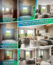 Apartament cu 3 camere și două băi, langa Lacul Morii