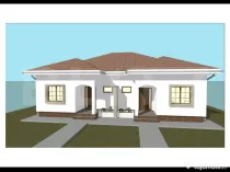 Duplex parter, 3 camere, bucatarie open space, terasa, Mosni