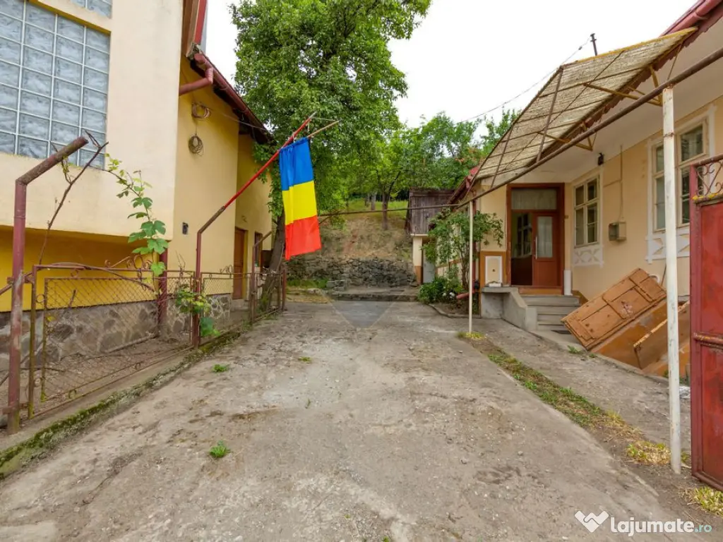 Proprietate compusă din două case si teren 378 mp Purc?...