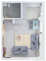 UP Boutique - Pipera Voluntari - GARSONIERA finisaje LUX