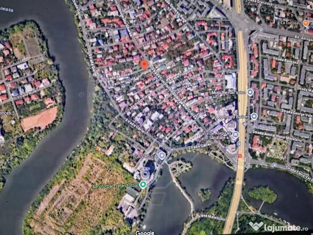 Teren 847 mp Baneasa Dobrogeanu Gherea deschidere trei la...