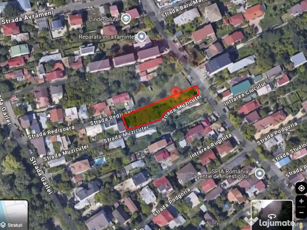 Teren 847 mp Baneasa Dobrogeanu Gherea deschidere trei la...