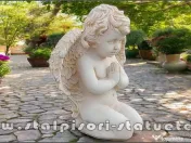 Statuetă îngeraș, galben antichizat, model S4. 