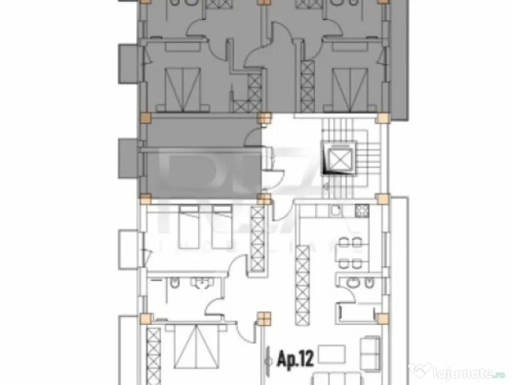 UP Boutique - Pipera Voluntari - APARTAMENT 3 CAMERE finisaj