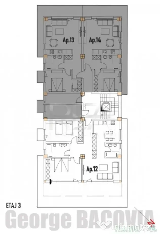 UP Boutique - Pipera Voluntari - APARTAMENT 3 CAMERE finisaj - Bucuresti (Bucuresti-Ilfov)