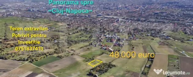 Teren Unicat la vanzare in Cluj Napoca !