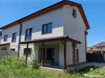 Vila individuala cuplata 5 camere, P 1 M, incalzire in pardo