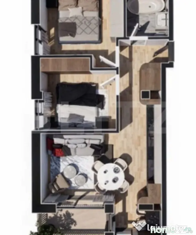 APARTAMENT 3 CAMERE | Orientare VESTICA | CU CF - Baciu (Cluj)