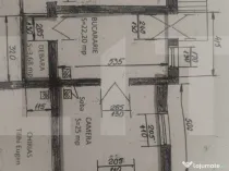 Casa cuplata, 51 mp utili+29mp teren pentru garaj, curte com