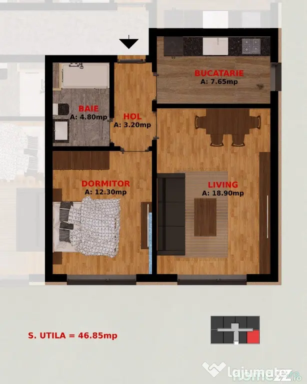 Apartamente 2 camere si Garsoniere. Pret promotional
