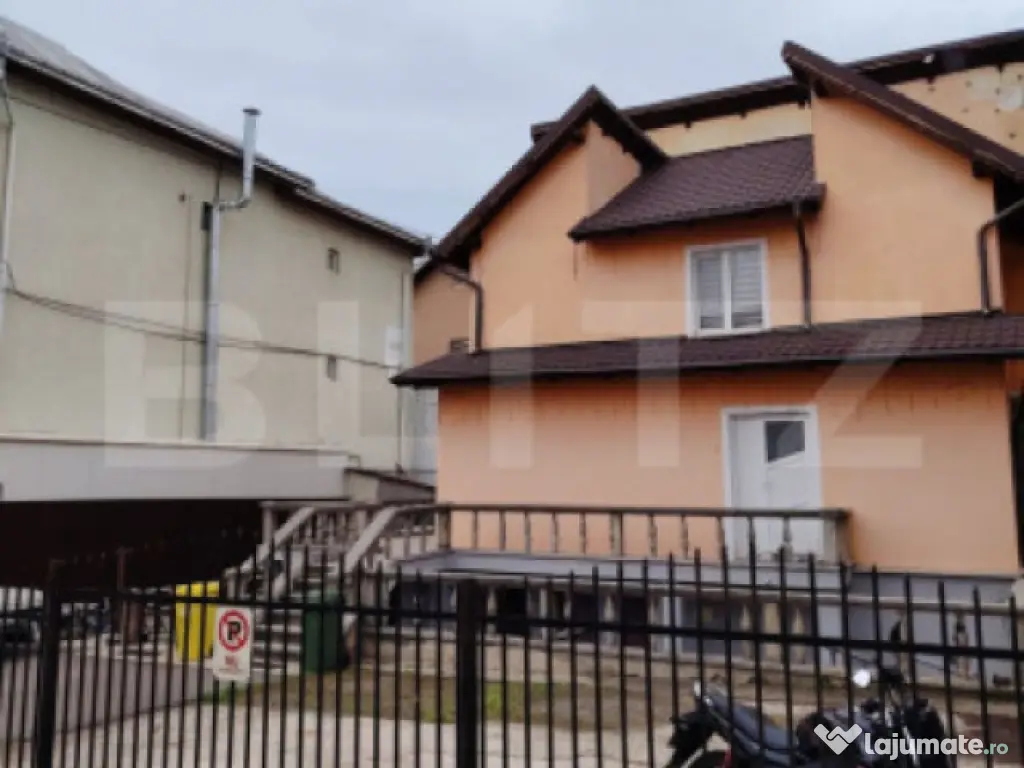 Casa etaj + demisol, 340 mp utili, 350 mp teren, zona Burduj
