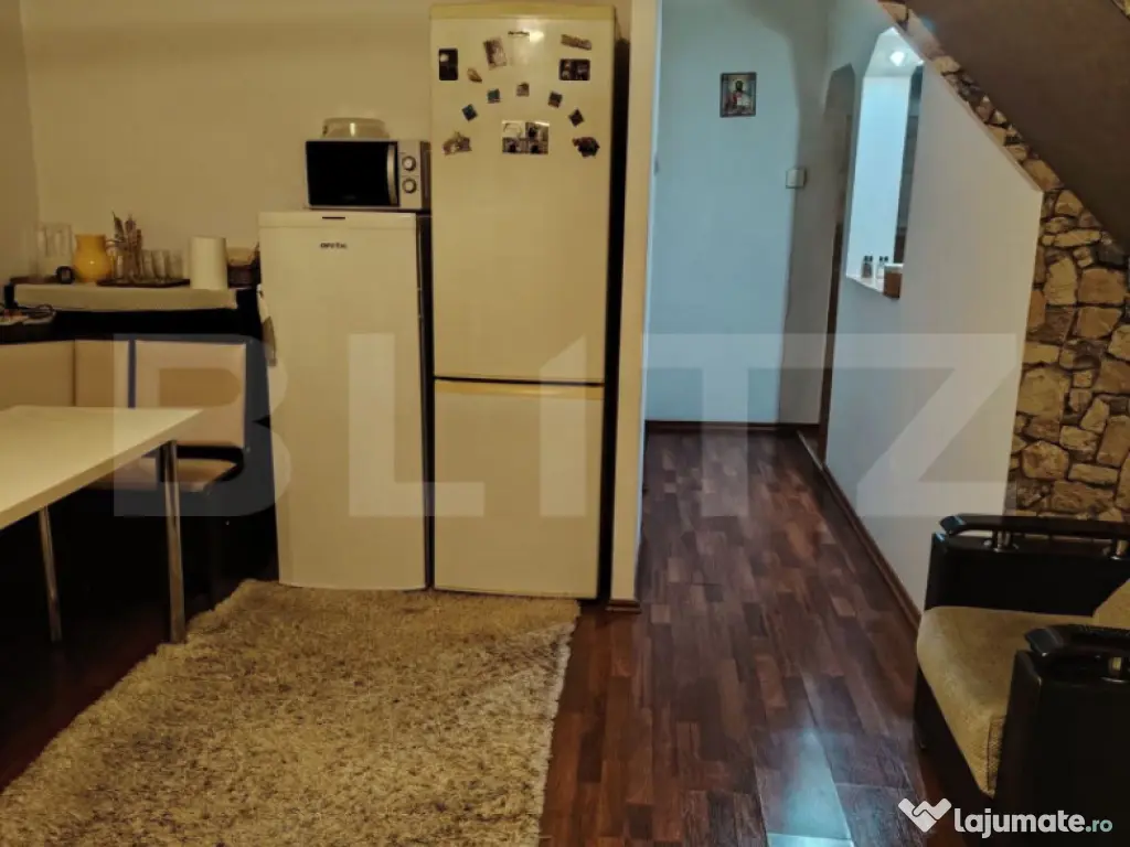 Casa etaj + demisol, 340 mp utili, 350 mp teren, zona Burduj