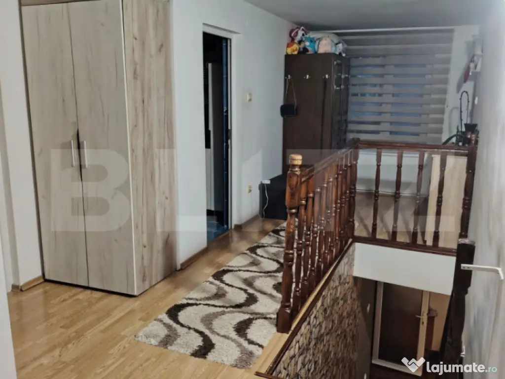 Casa etaj + demisol, 340 mp utili, 350 mp teren, zona Burduj