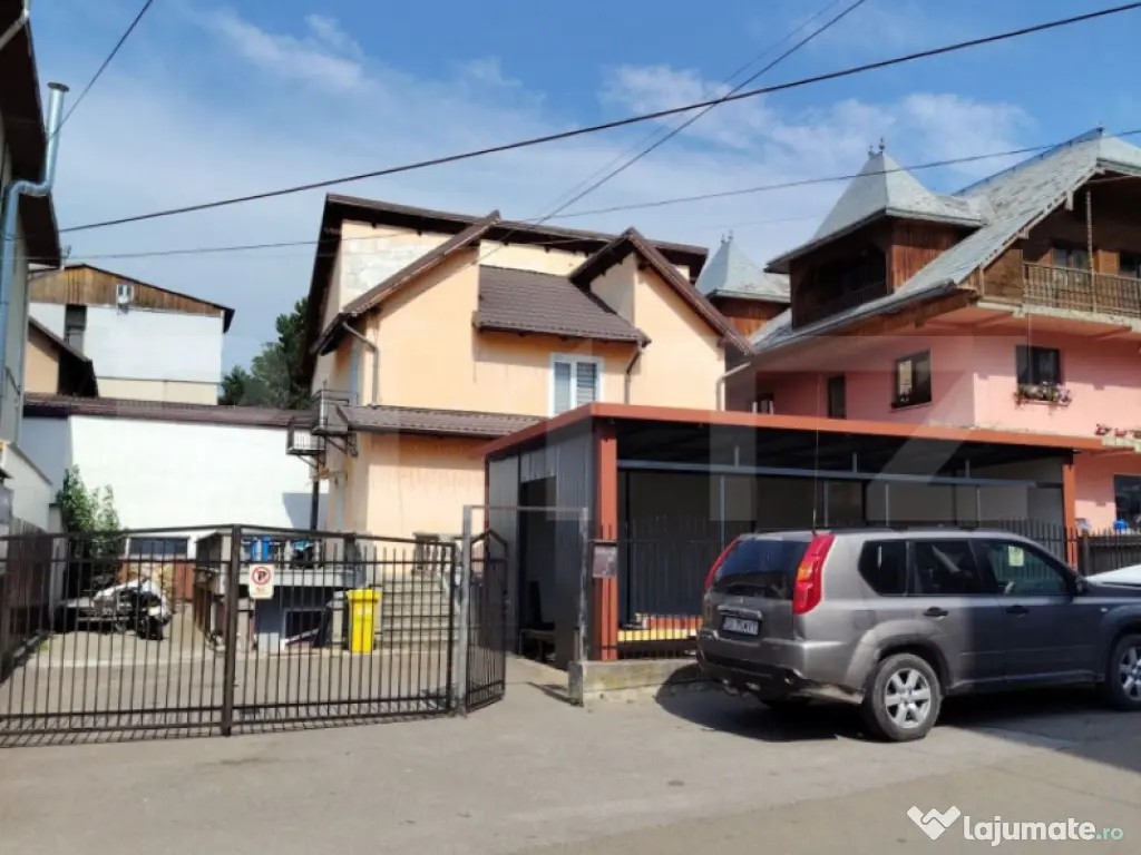 Casa etaj + demisol, 340 mp utili, 350 mp teren, zona Burduj