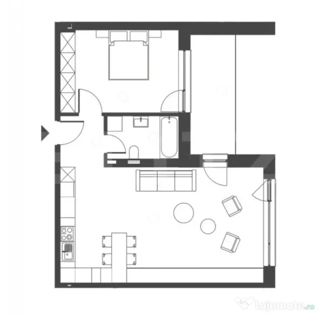 Comision 0 ! Somesului 15 | 2 Camere Finisat | Semicentral