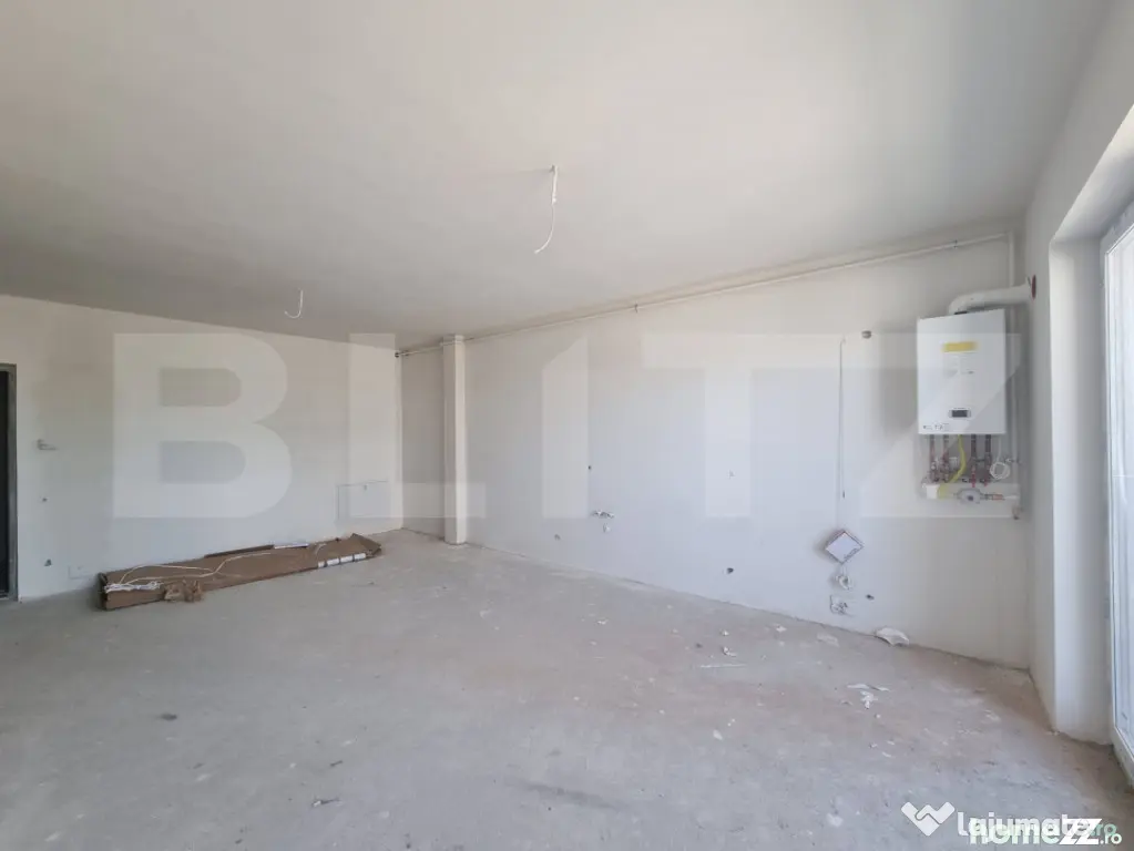 Apartament cu 2 camere, cu terasa, etaj intermediar, zona BM