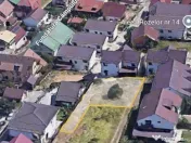 Teren intravilan 446 mp – Strada Pinilor, zonă exclusivis 