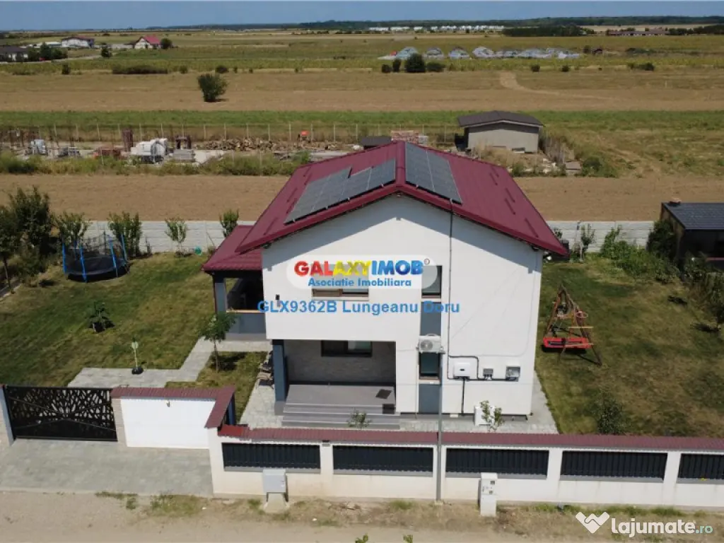 Vila P 1E,terasa, piscina, curte, 0 Costuri ergetice, Ulmi -