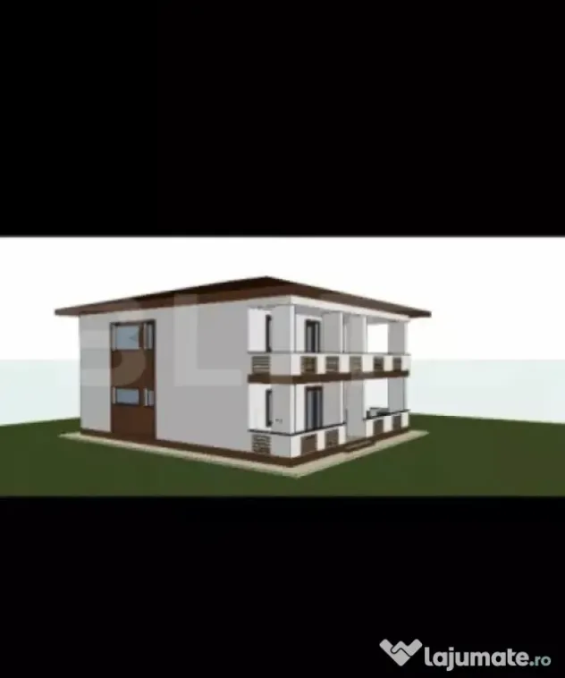 Proiect Casă + garaj în construcție – teren 553 mp, Hol