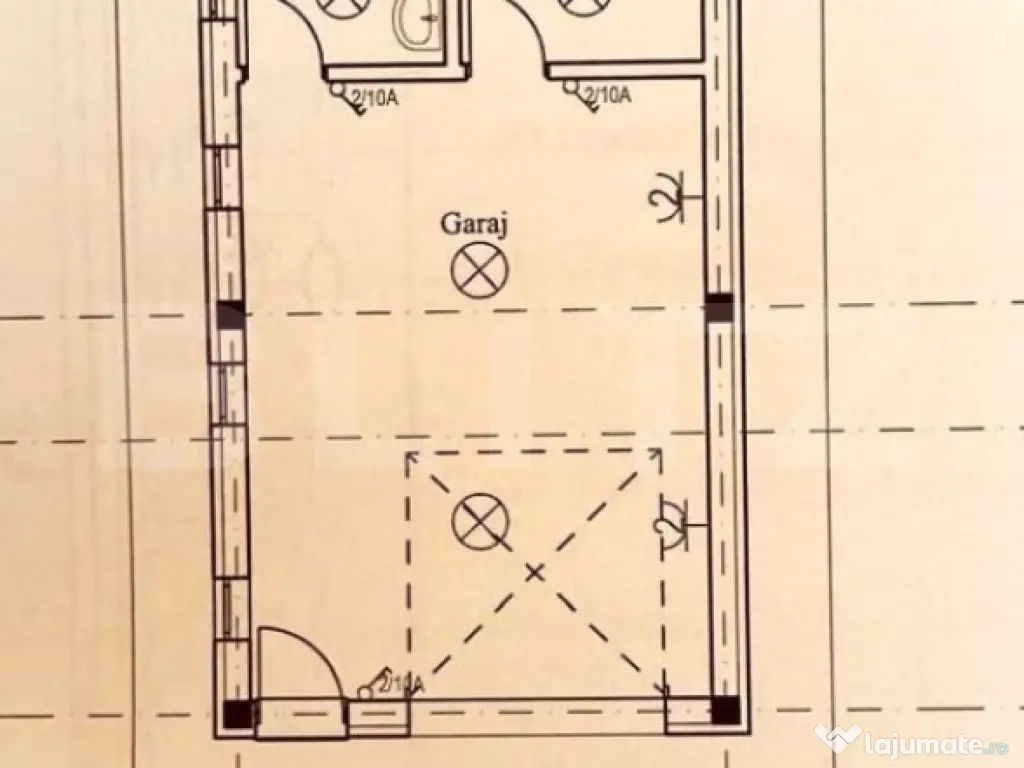 Proiect Casă + garaj în construcție – teren 553 mp, Hol