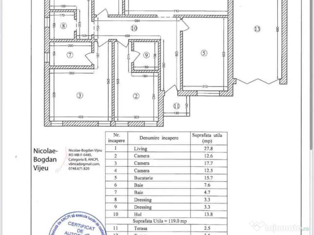 Singulara pe parter | placa de beton | 525mp teren | garaj